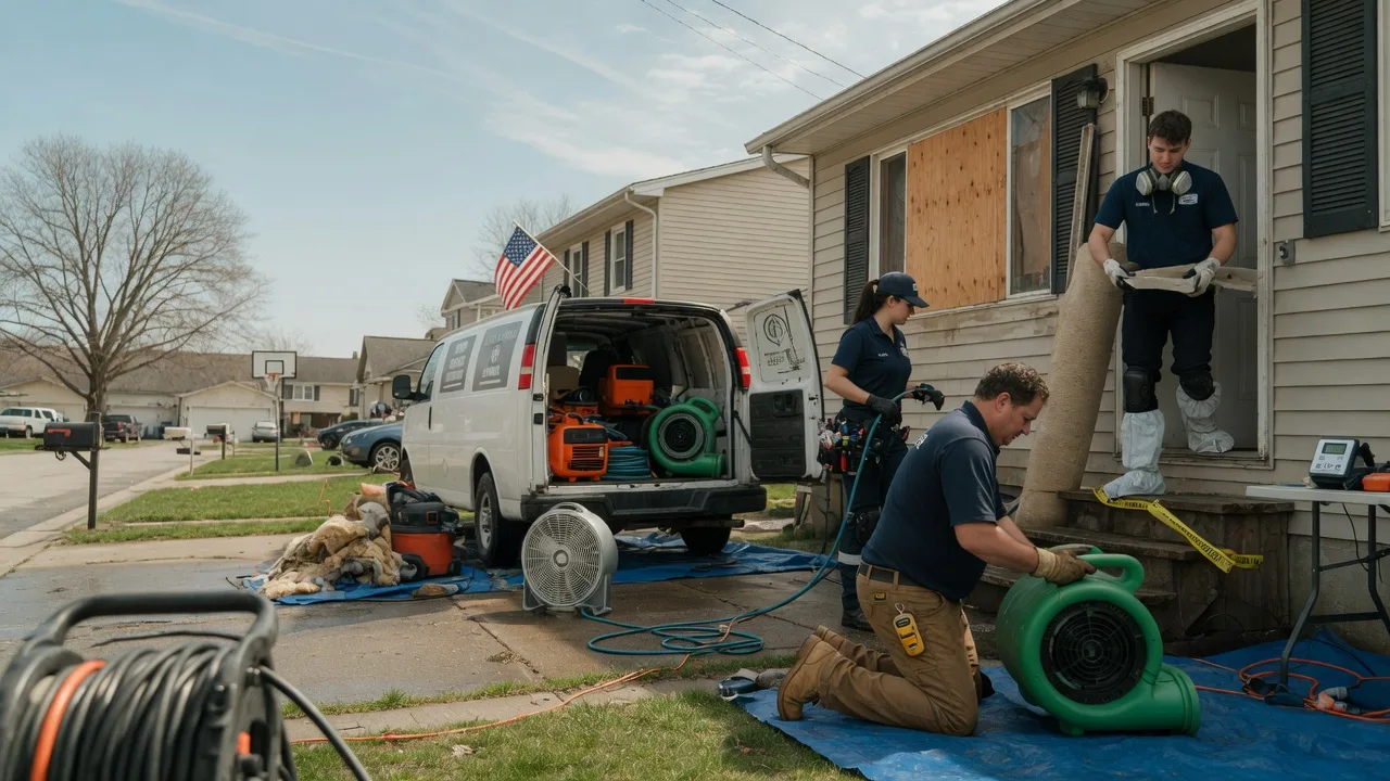 Water Damage Restoration in Tarzan, TX near me